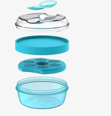 Matlåda Nice Cup Cerise från Carl Oscar på vit bakgrund