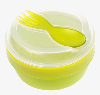 Matlåda Nice Cup Lime från Carl Oscar på vit bakgrund