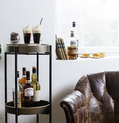 Club Irish Coffee Glas från Sagaform på ett drinkbord