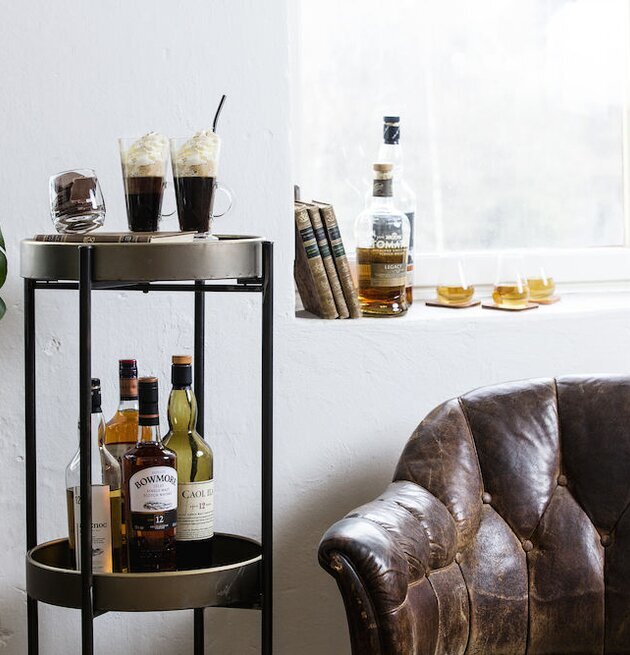 Club Irish Coffee Glas från Sagaform på ett drinkbord