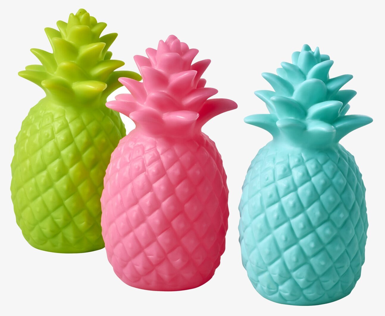 Pineapple LED Limegrön från Rice, en lekfull och färgglad lampa