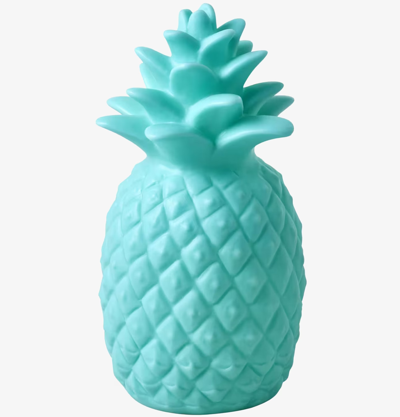 Rice Pineapple LED Turkos lampa med realistisk ananasdesign