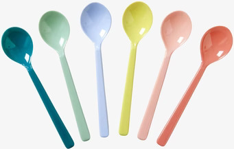 Skedar - Shine Colors från Rice i sex färgglada varianter