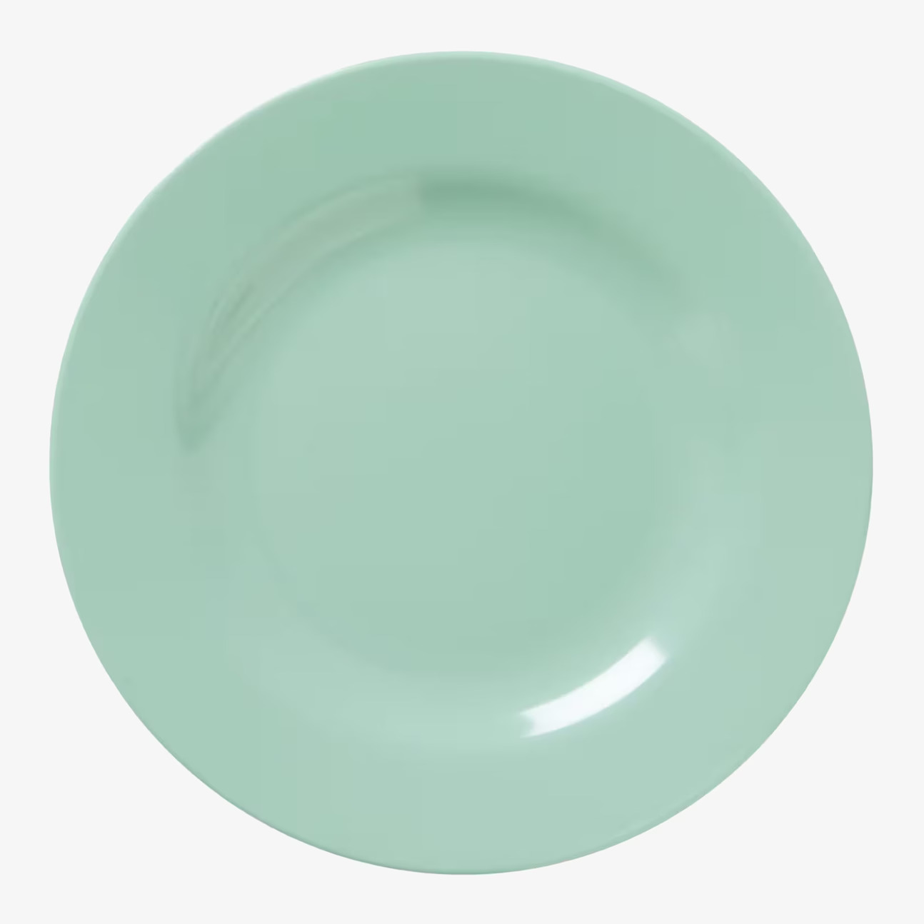Tallrikar 6-Pack - Shine från Rice i ljusgrön melamin