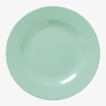 Tallrikar 6-Pack - Shine från Rice i ljusgrön melamin