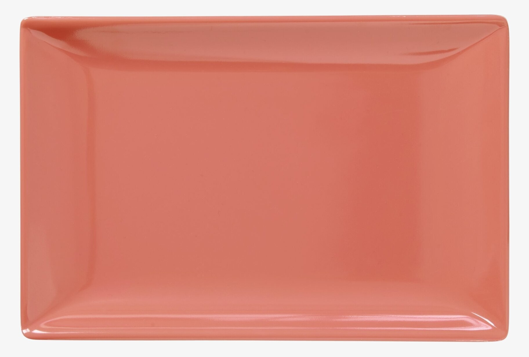 Sushi Tray från Rice i korallrosa keramik med glansig finish