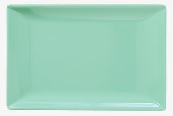 Sushi Tray från Rice, mintgrön, rektangulär, upphöjd kant