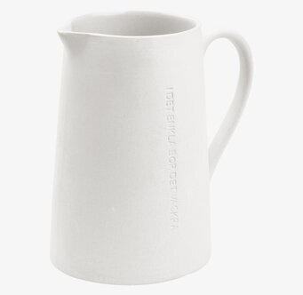 Mjölkkanna Stengods Vit från Ernst med tidlös design
