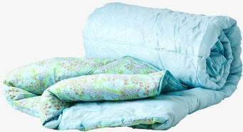 Sovsäck Butterfly & Flower från Rice med blått och mönster