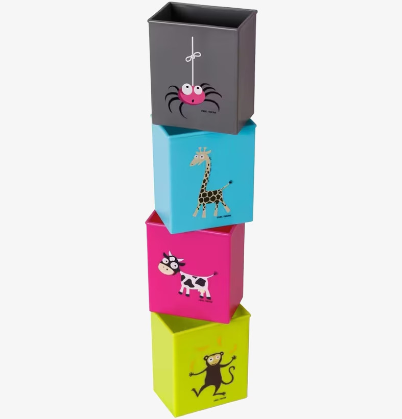 Tetrahållare 4-pack från Carl Oscar i färgglad design