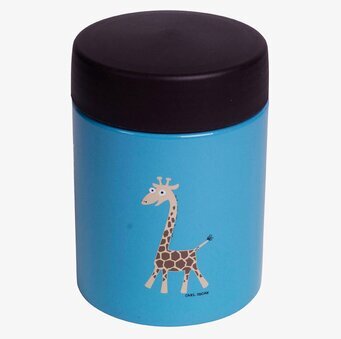 Mattermos Barn från Carl Oscar med blå färg och giraffmotiv