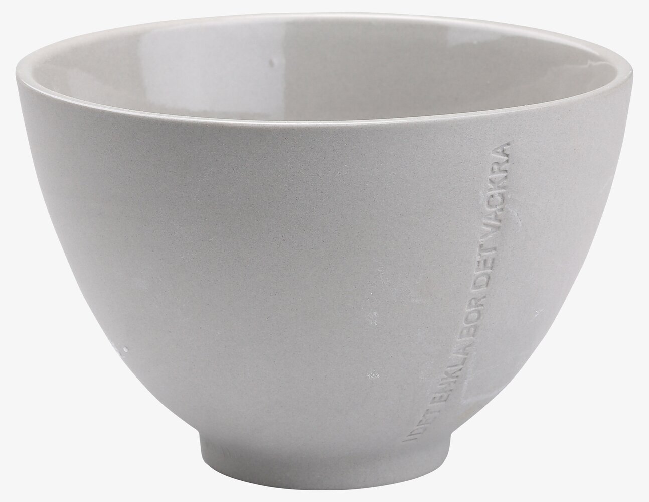 Skål Stengods Grå från Ernst i stilren och enkel design