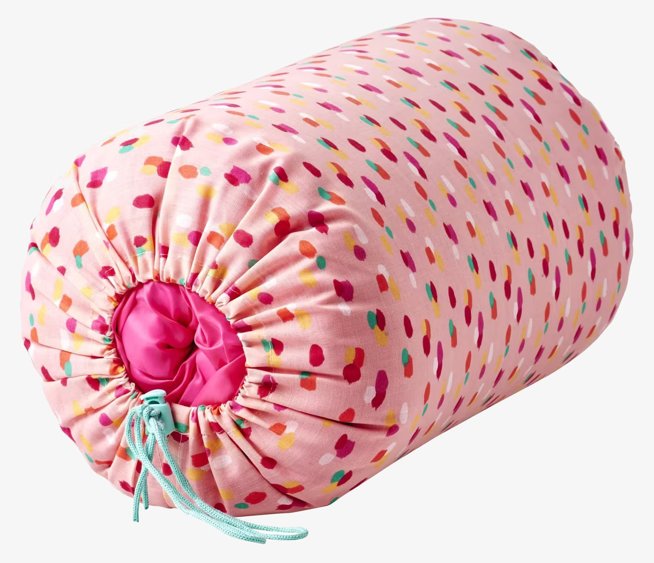 Sovsäck Dapper Dot från Rice med färgglatt prickmönster