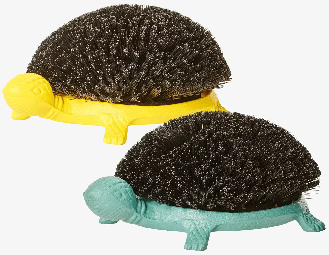 Fotskrapa Sköldpadda Gul av Rice i gul och turkos färg