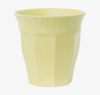 Mugg Citrongul från Miss Etoile med facetterad design