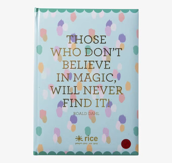 Notebook - Those Who Don’t… från Rice med färgglatt omslag