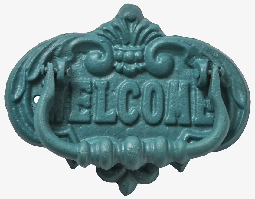 Dörrknackare Grön/Blå från Rice med dekorativa detaljer