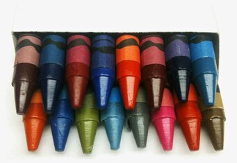 Färgkritor 16 st - Färguppsättning C från Reeves i rad