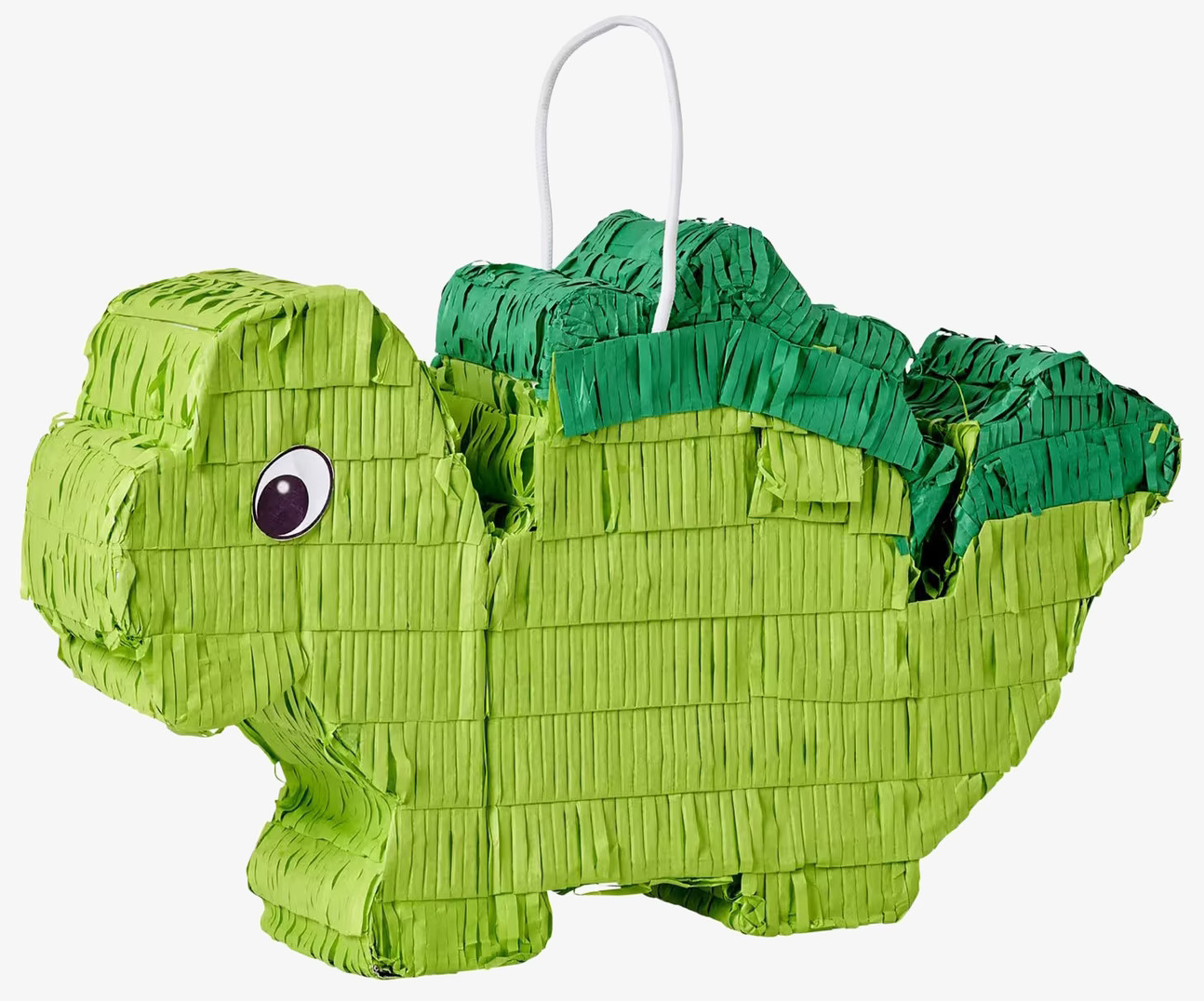 Pinata Dinosaurie från Rice, grön med olika nyanser