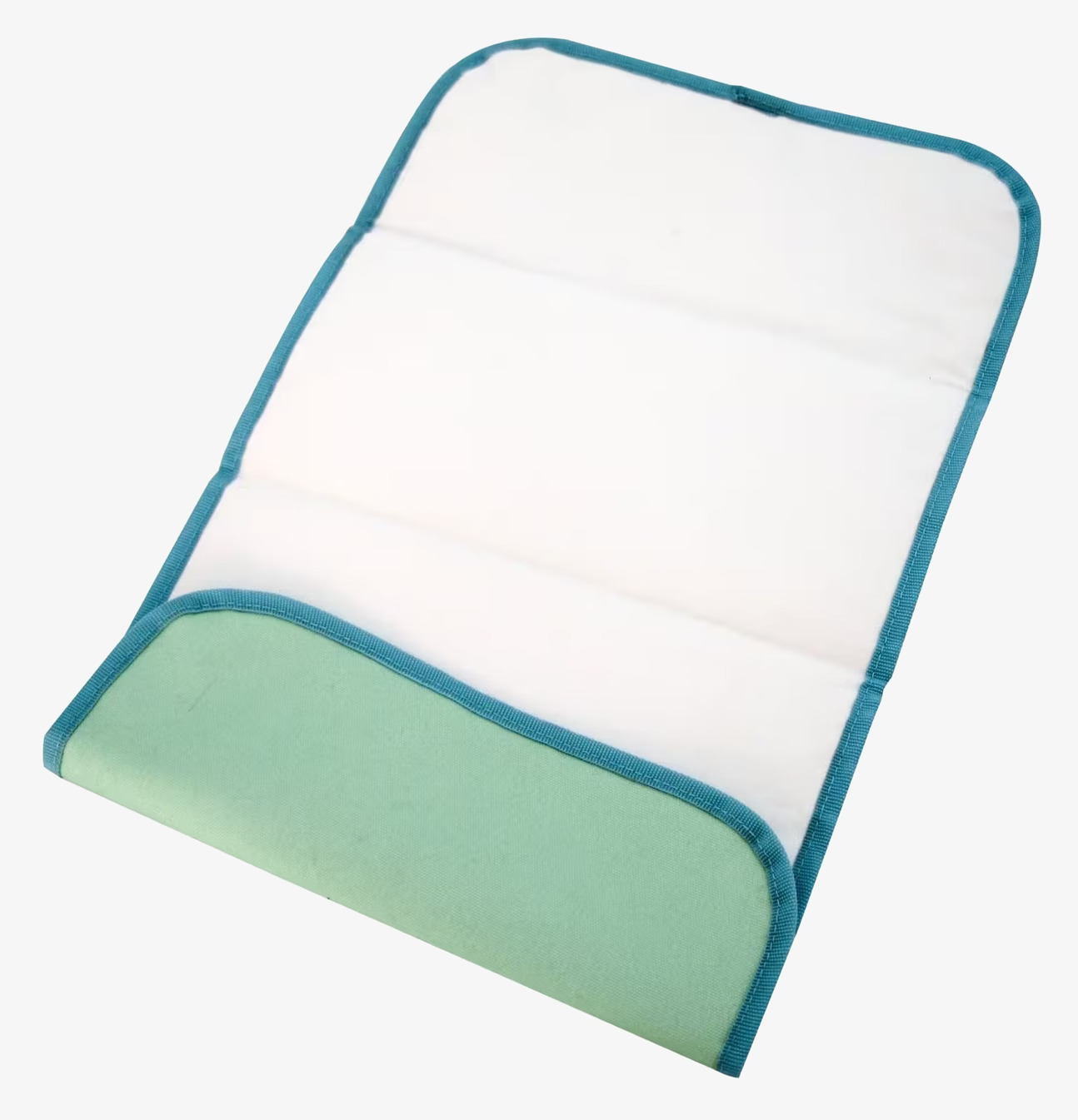 Beautiful Bag Dark Mint Lace Print från Rice på vit bakgrund