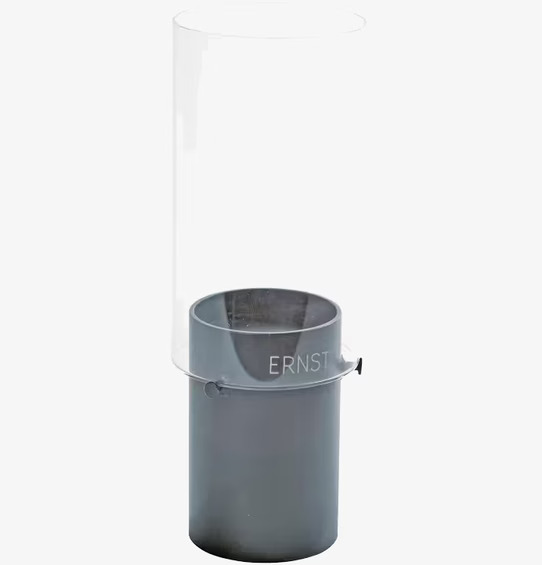 Rund Lykta Hög Grå från Ernst, elegant och mångsidig design