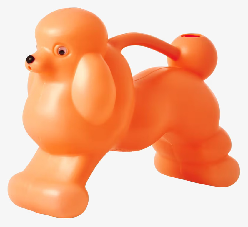 Vattenkanna Pudel Korall från Rice, lekfull och funktionell