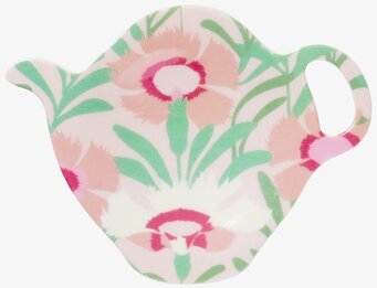 Fat Tepåse från Rice i form av tekanna med blommönster