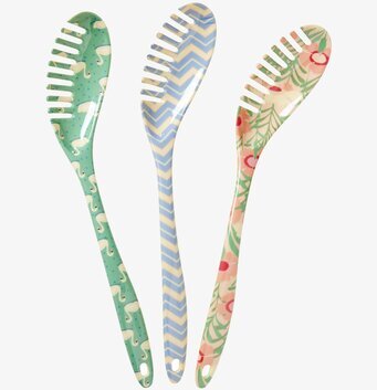 Pastaslev Shine Prints från Rice med färgglada mönster