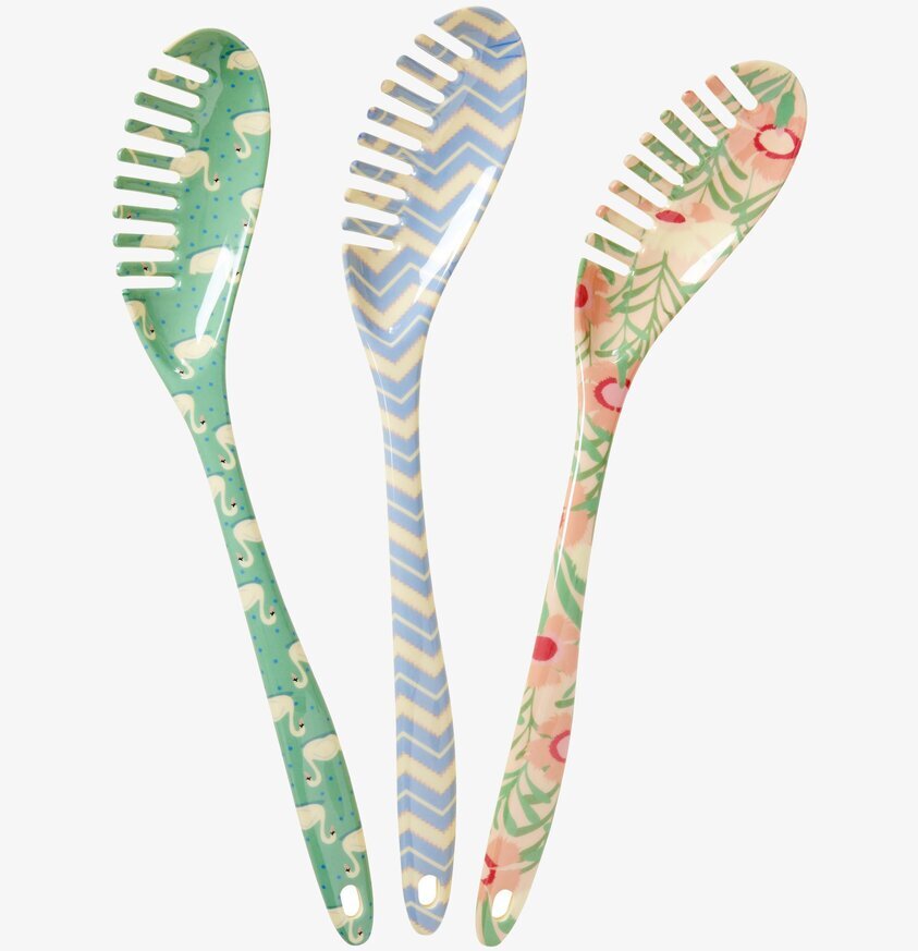 Pastaslev Shine Prints från Rice med färgglada mönster