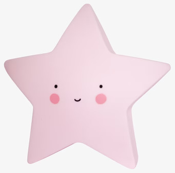 Mini Star Light Pink från A Little Lovely Company i rosa