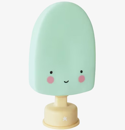 Popsicle Light Mint från A Little Lovely Company, nattlampa