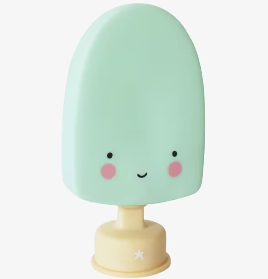 Popsicle Light Mint från A Little Lovely Company, nattlampa