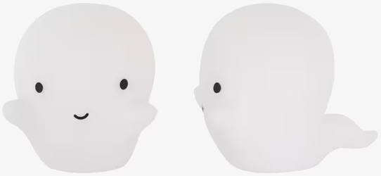 Mini Ghosts 2-Pack från A Little Lovely Company, vita spöken