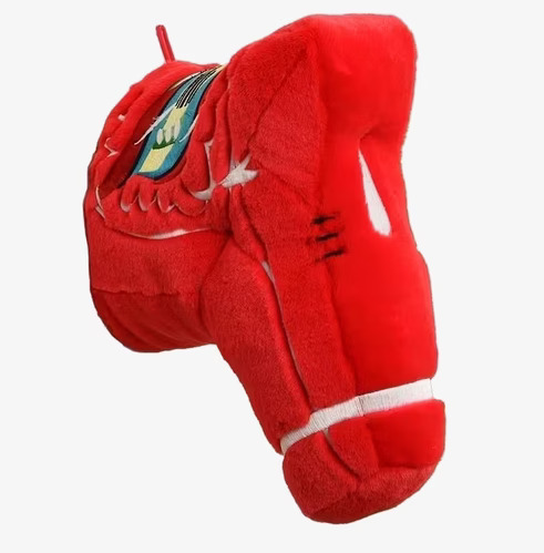 Djurhuvud Dalahäst från Brigbys, färgstark väggdekoration