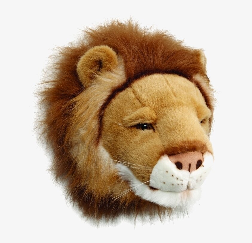 Djurhuvud Lejon från Brigbys med realistiska detaljer