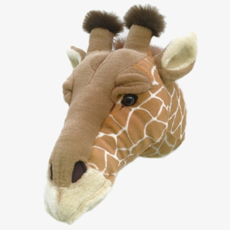 Djurhuvud Giraff från Brigbys, en realistisk väggprydnad
