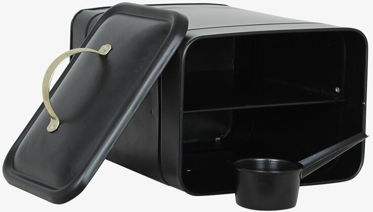 Plåtburk Hilma Tvättmedel Svart/Mässing från Strömshaga