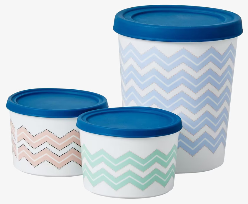 Matbehållare Med Silikonlock från Rice i olika storlekar