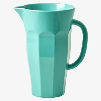 Tillbringare Melamin Dusty Green från Rice på vit bakgrund