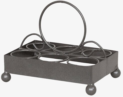 Äggställ Liten från Strömshaga med handtag och sex hållare