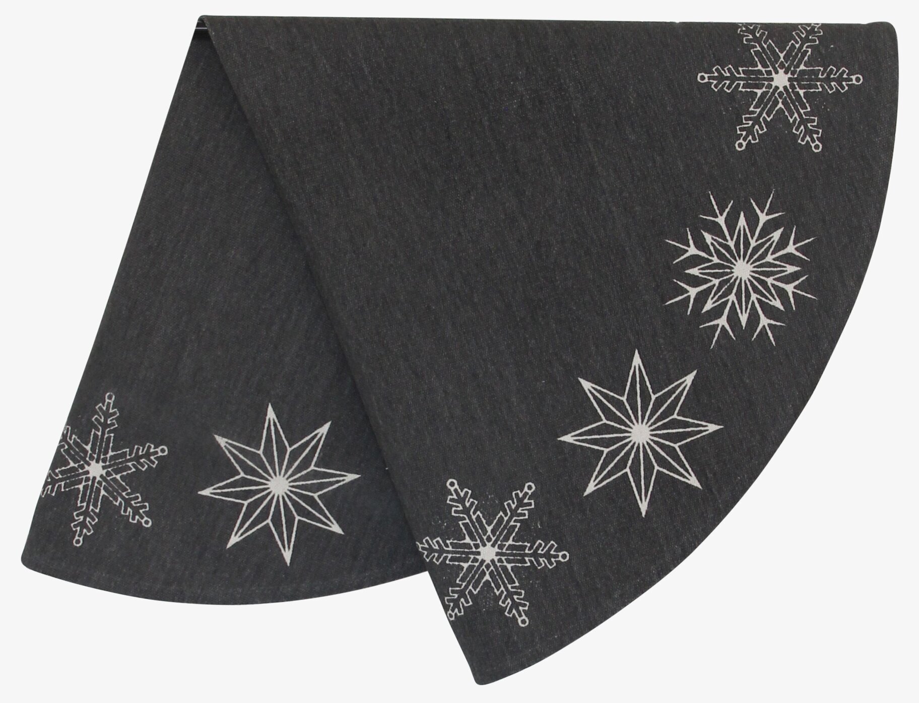 Julgransmatta Stjärnor från Pluto Produkter med vita stjärnor