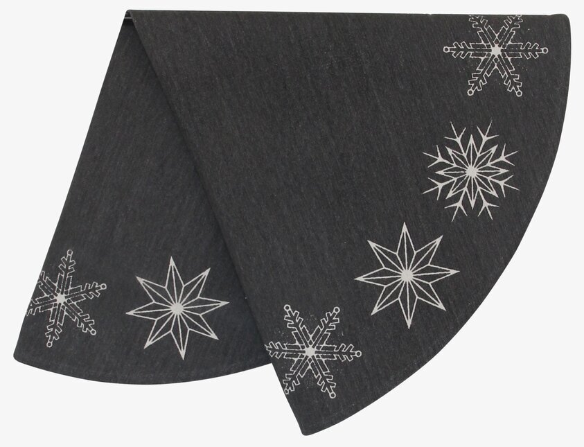 Julgransmatta Stjärnor från Pluto Produkter med vita stjärnor