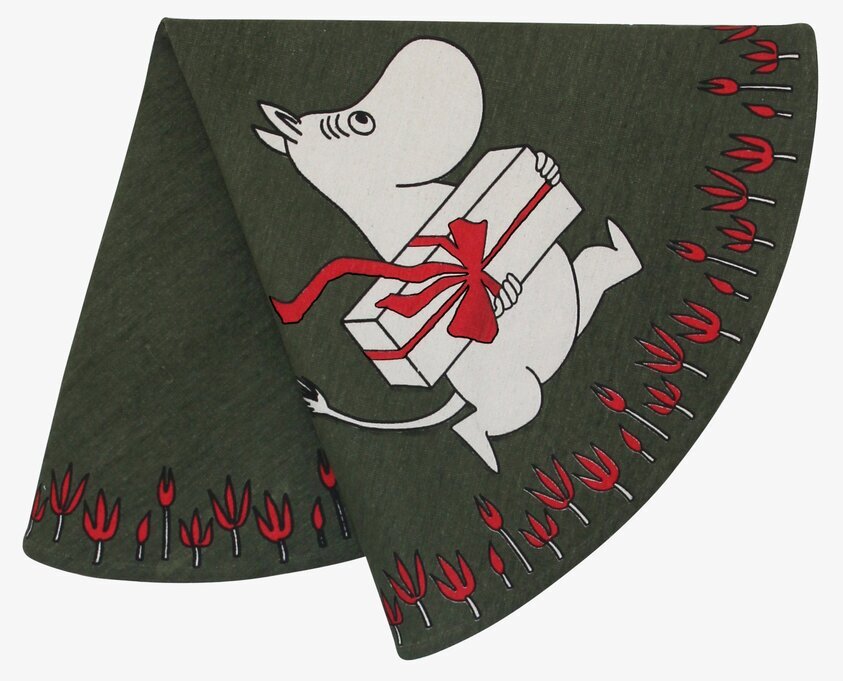 Julgransmatta Mumin från Pluto Produkter med Mumin-trollet