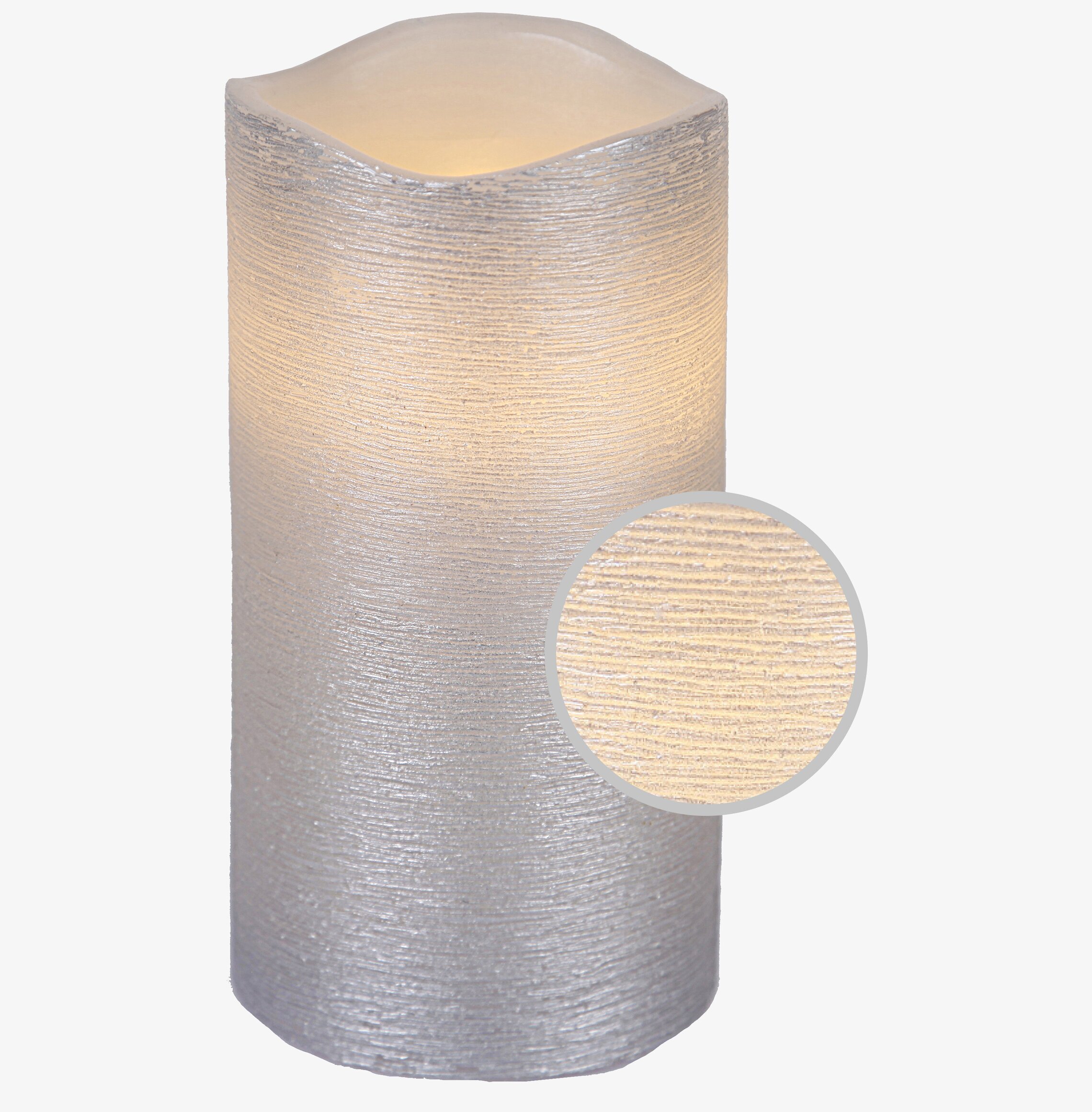 Vaxljus Silver 15 cm från Star Trading med elegant design