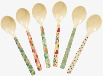 Korta Skedar - Today Is Fun från Rice med färgglada handtag