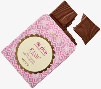 Chokladkaka - RICE från Rice med rosa och vit förpackning